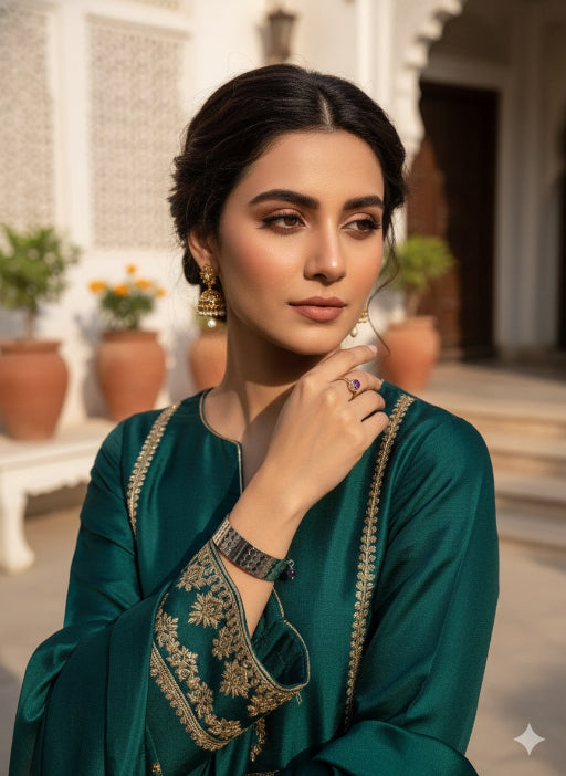 Geometric Honeycomb Wide Cuff Bracelet (Stainless Steal)