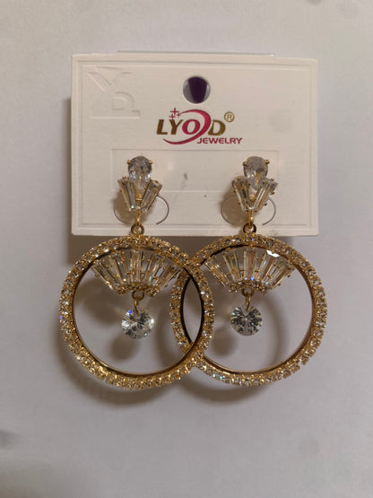 Hoop Drop Earrings