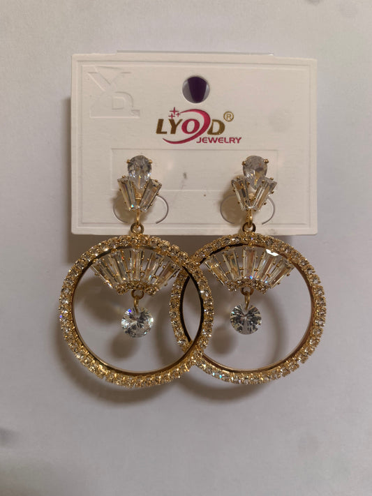 Hoop Drop Earrings