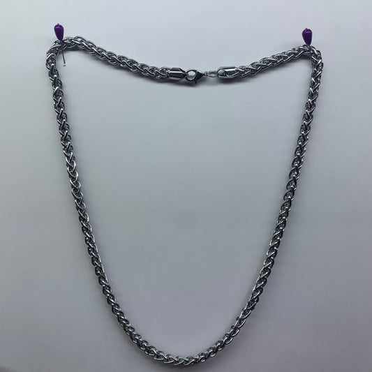 Stainless Steel Wheat Chain Necklace